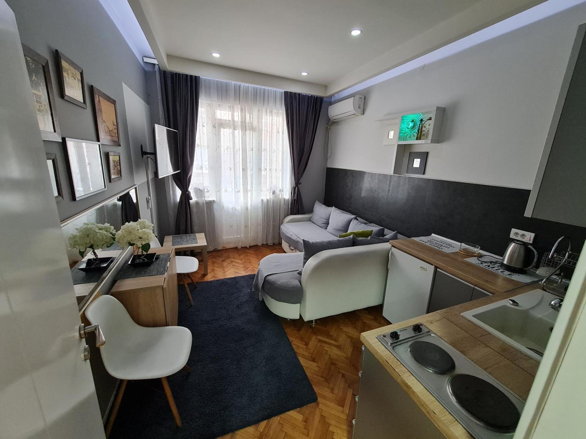 Nikola Tesla City Walk Apartment Nis Bilik gambar